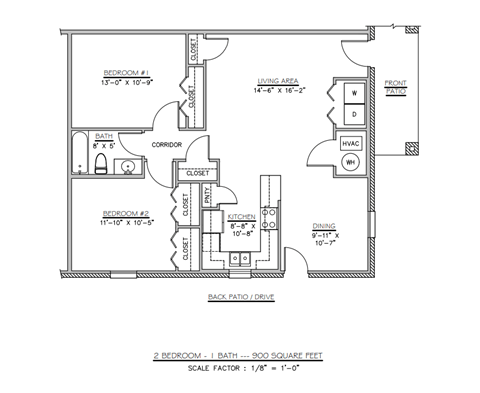 a floor plan of a bedroom floor plan with a bathroom and a living room